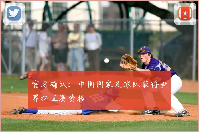 官方确认：中国国家足球队获得世界杯正赛资格