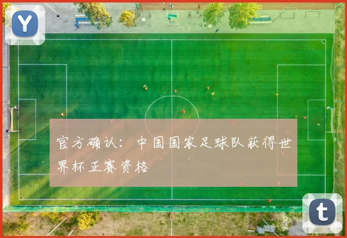 官方确认：中国国家足球队获得世界杯正赛资格